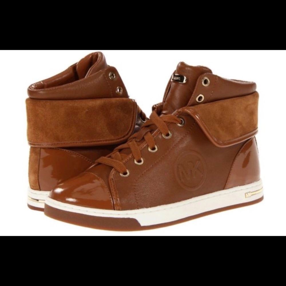 Michael Kors leather sneakers
